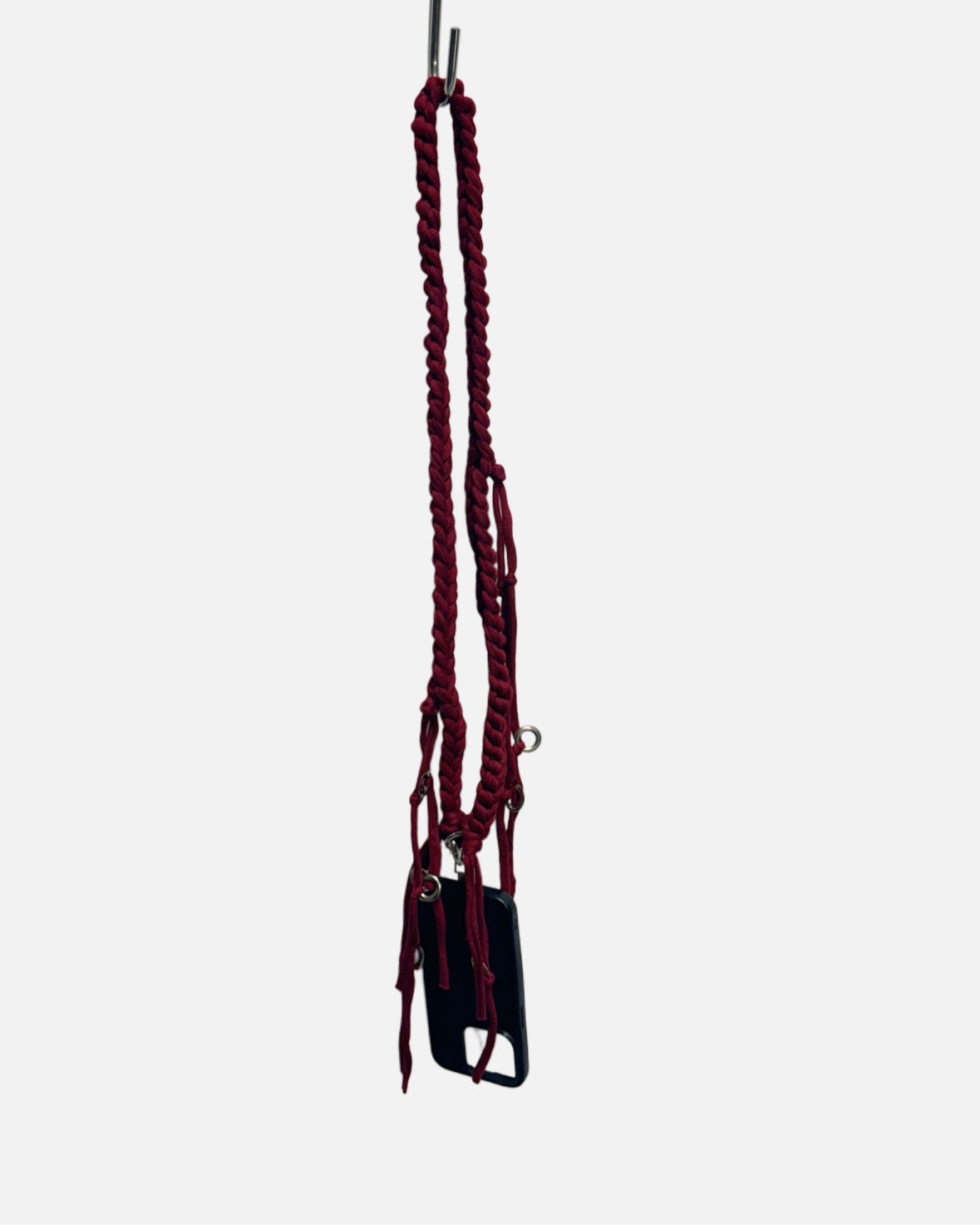 Phone Belt Crossbody Burgundy