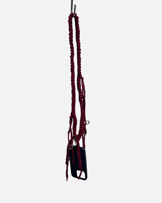 Phone Belt Crossbody Burgundy