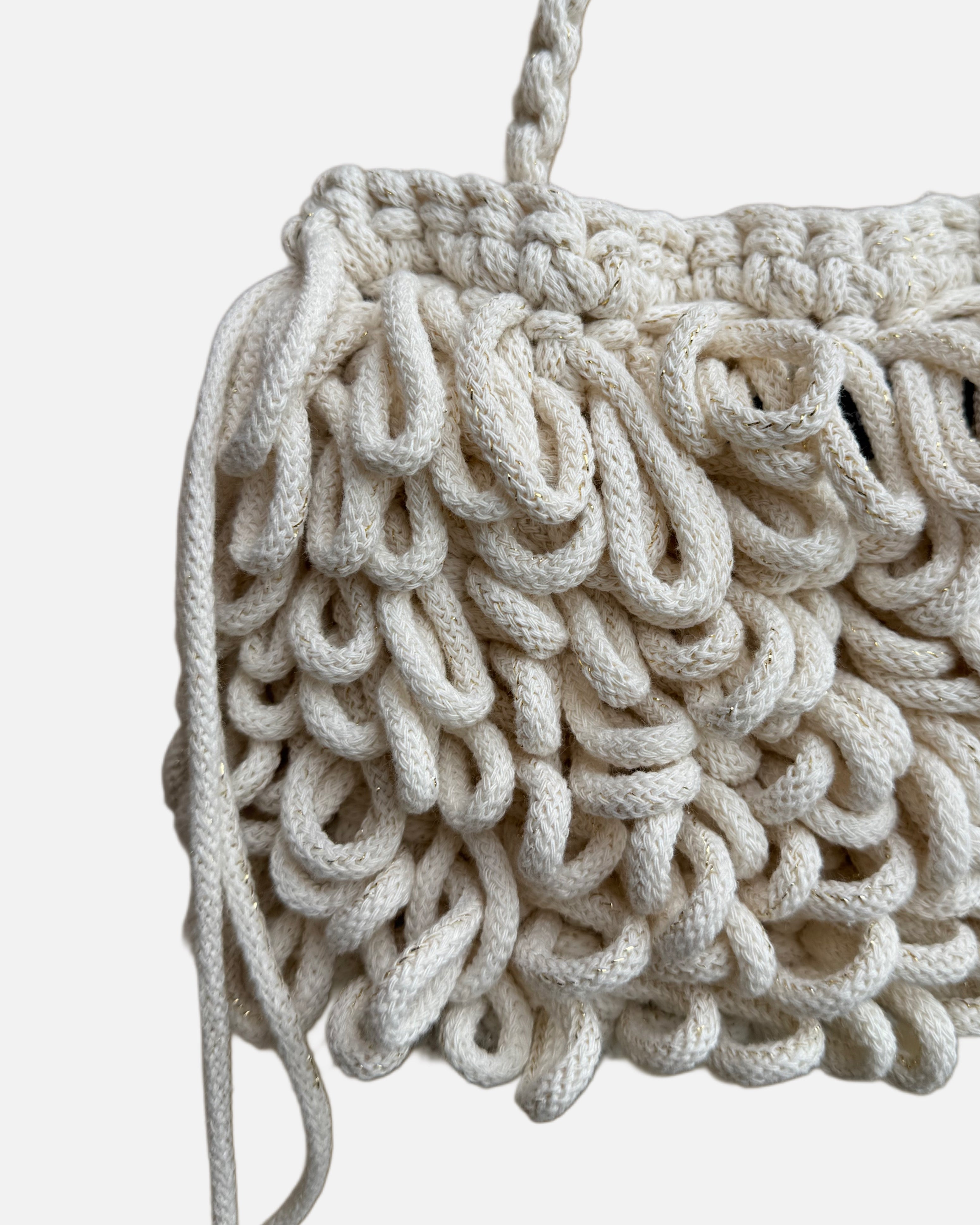 White Puffy Bag