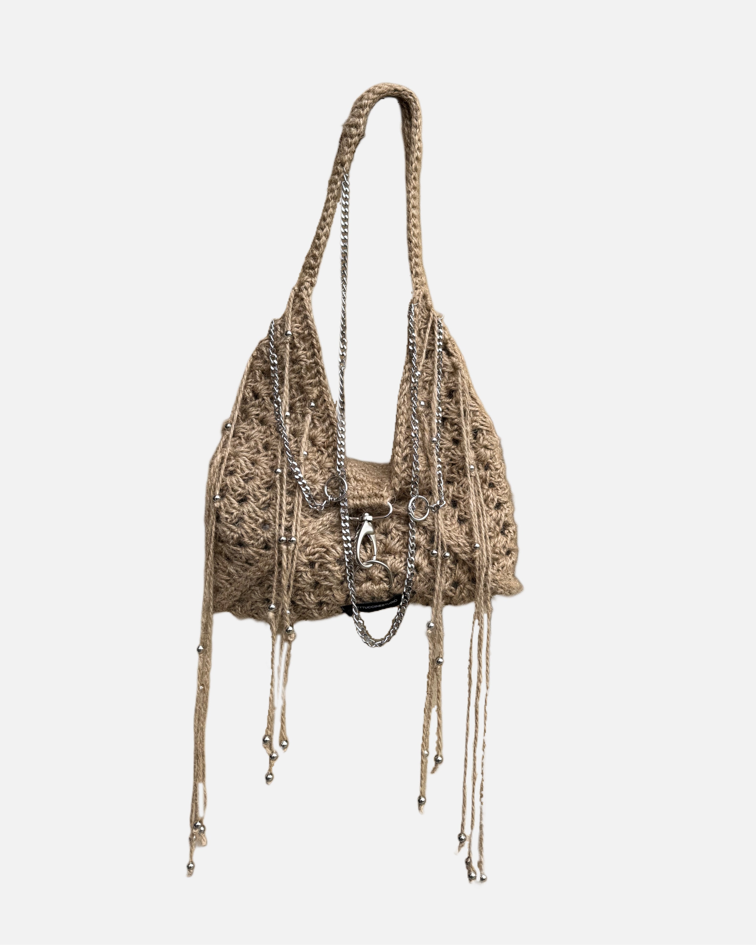 Rafia Chain Bag