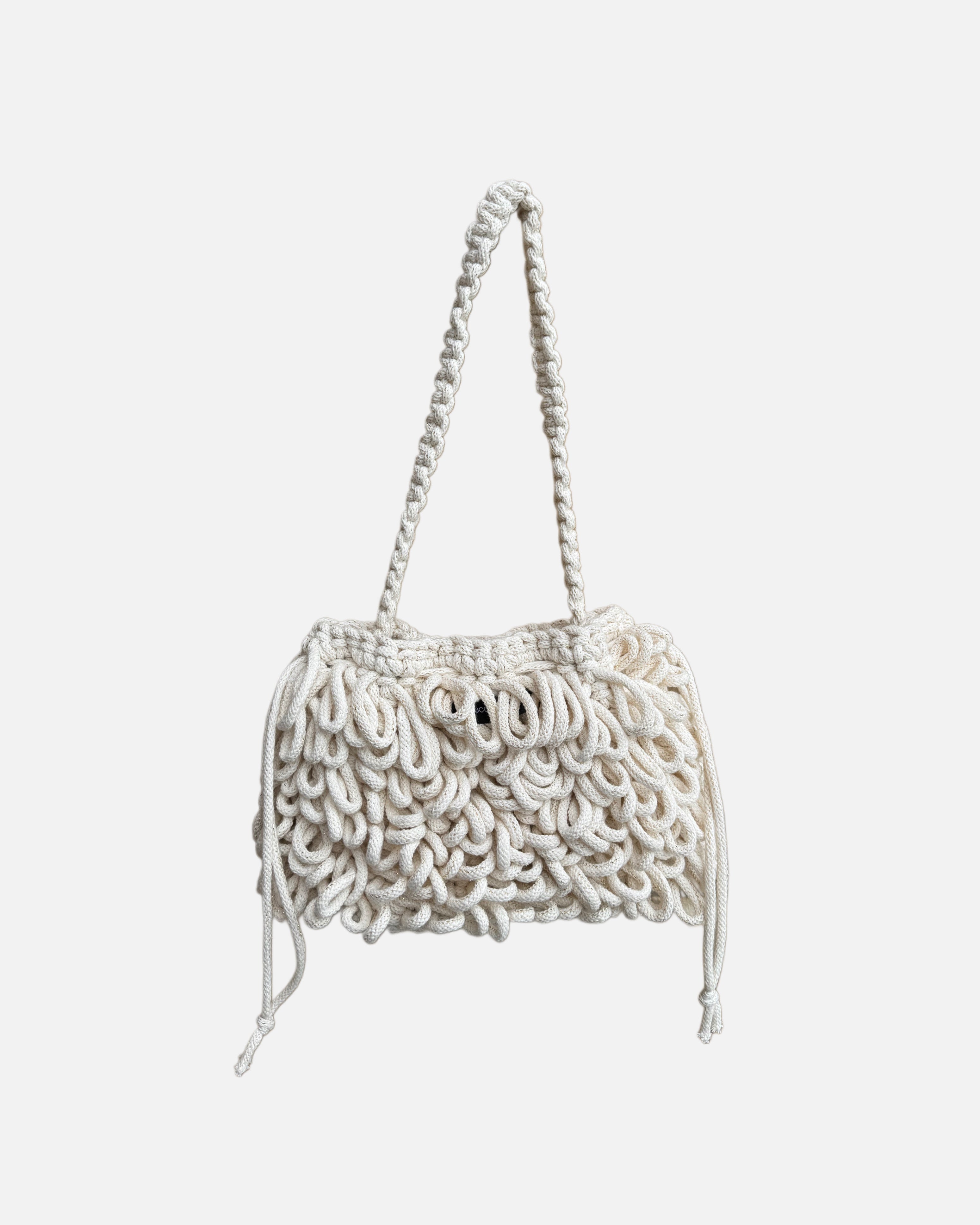 White Puffy Bag