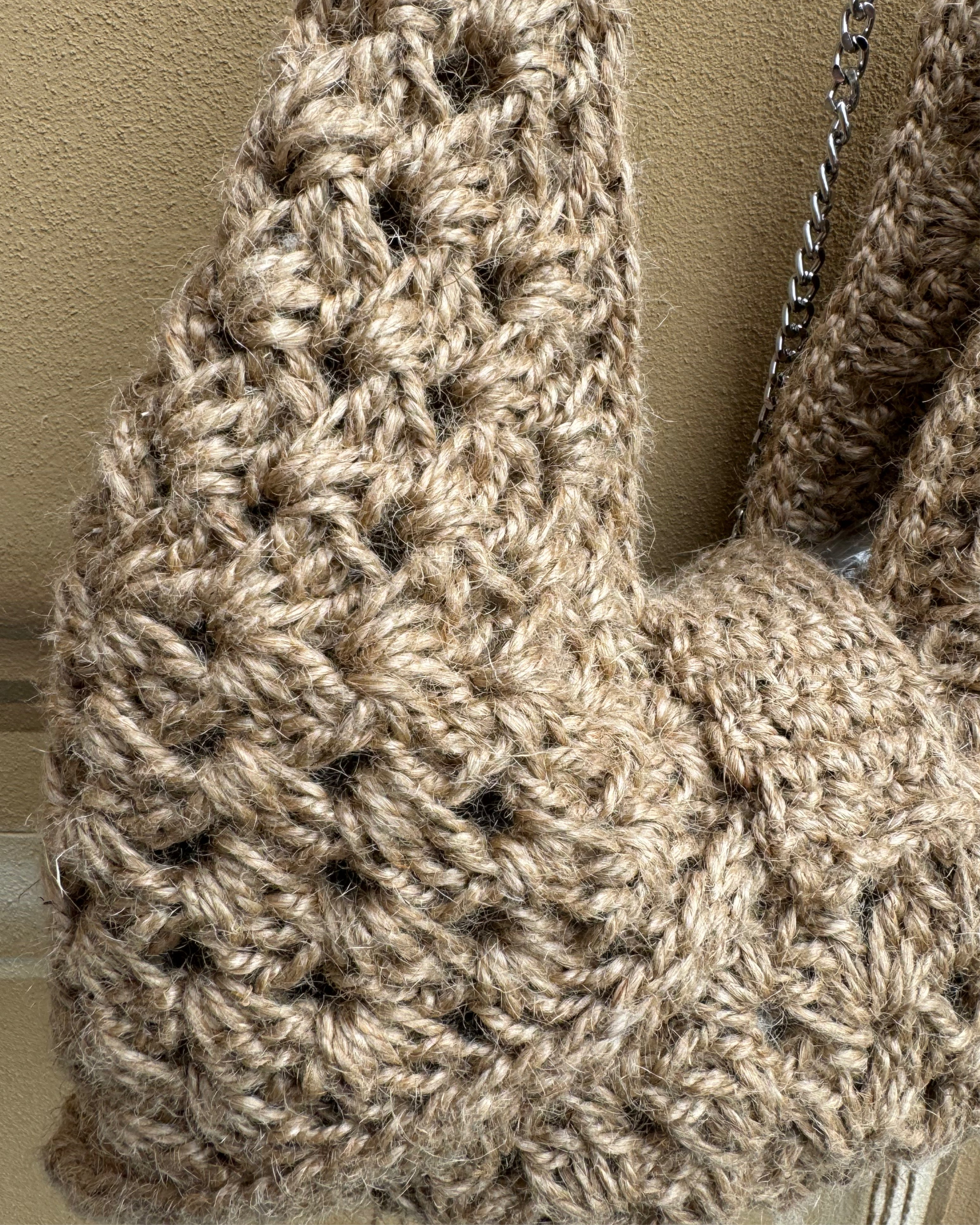 Rafia Chain Bag