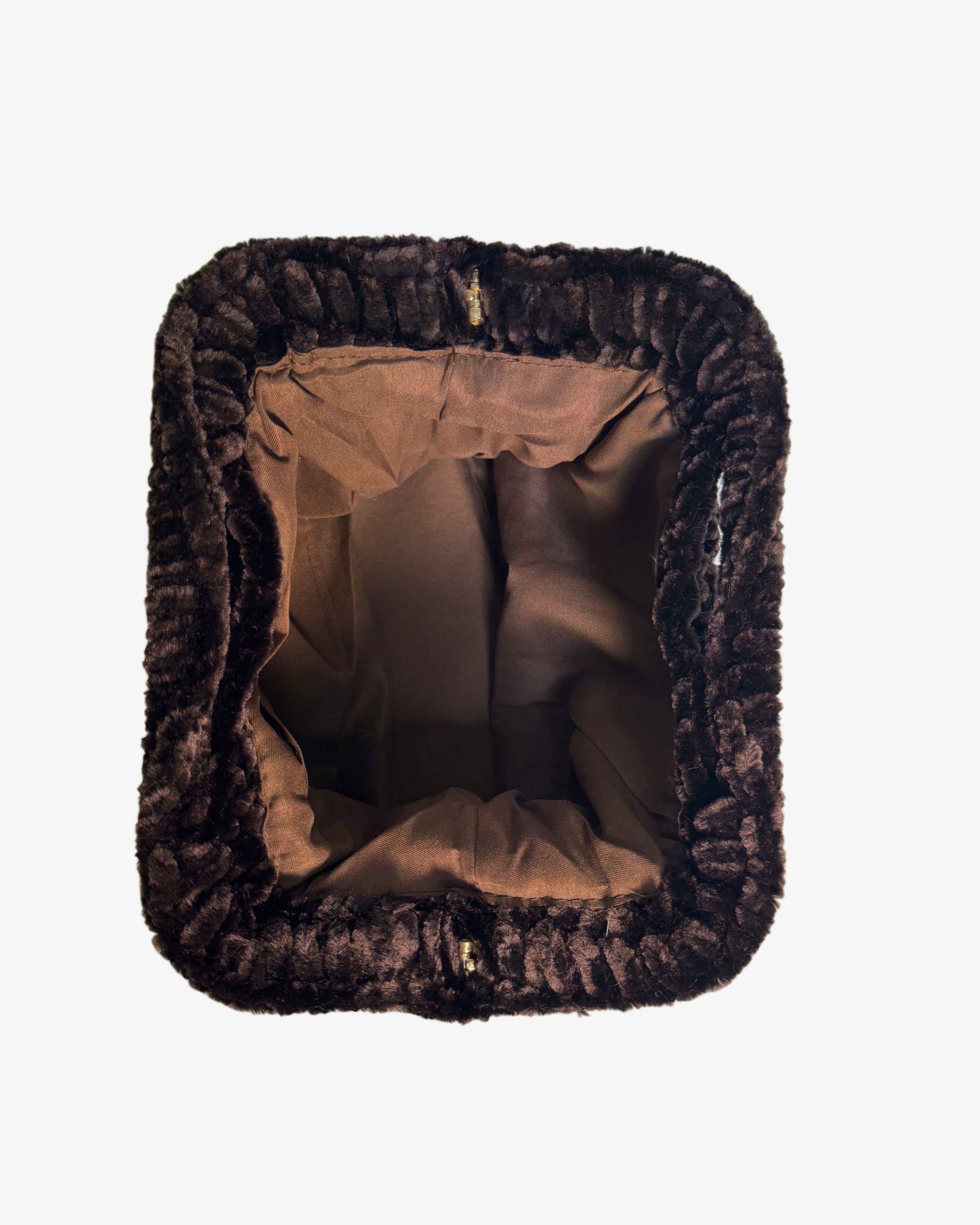Chocolate Velvet Bag