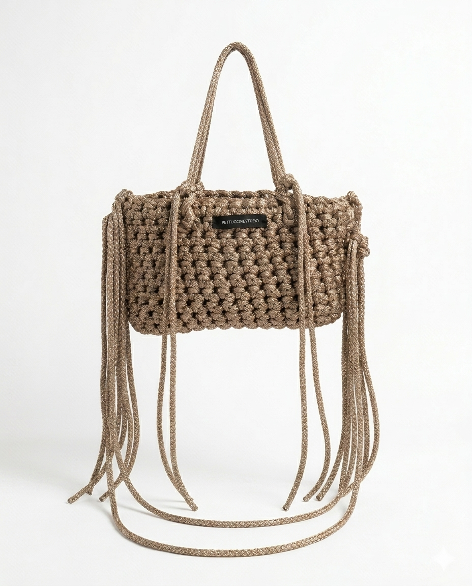 Ivory Rope Bag