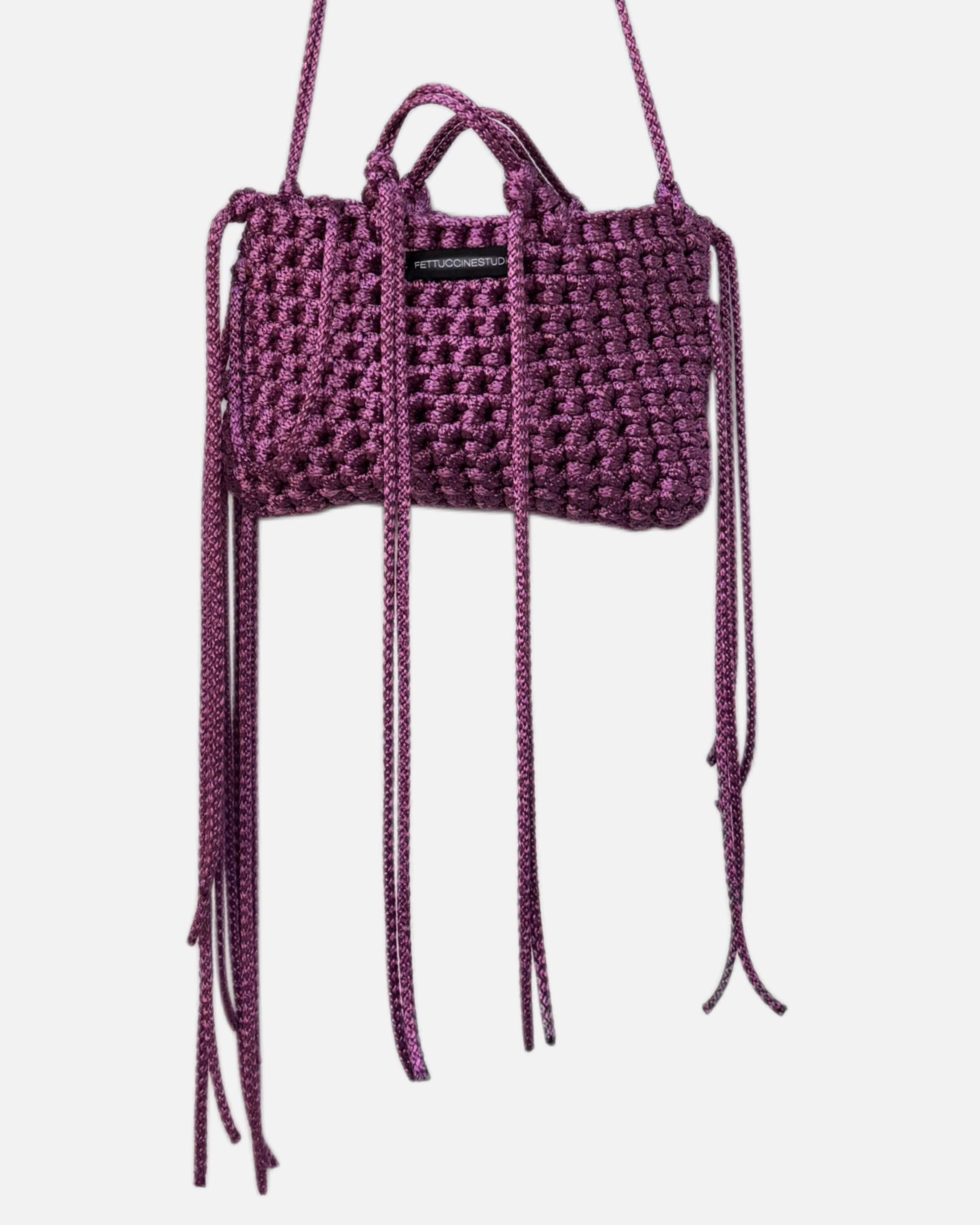Purple Rope Bag