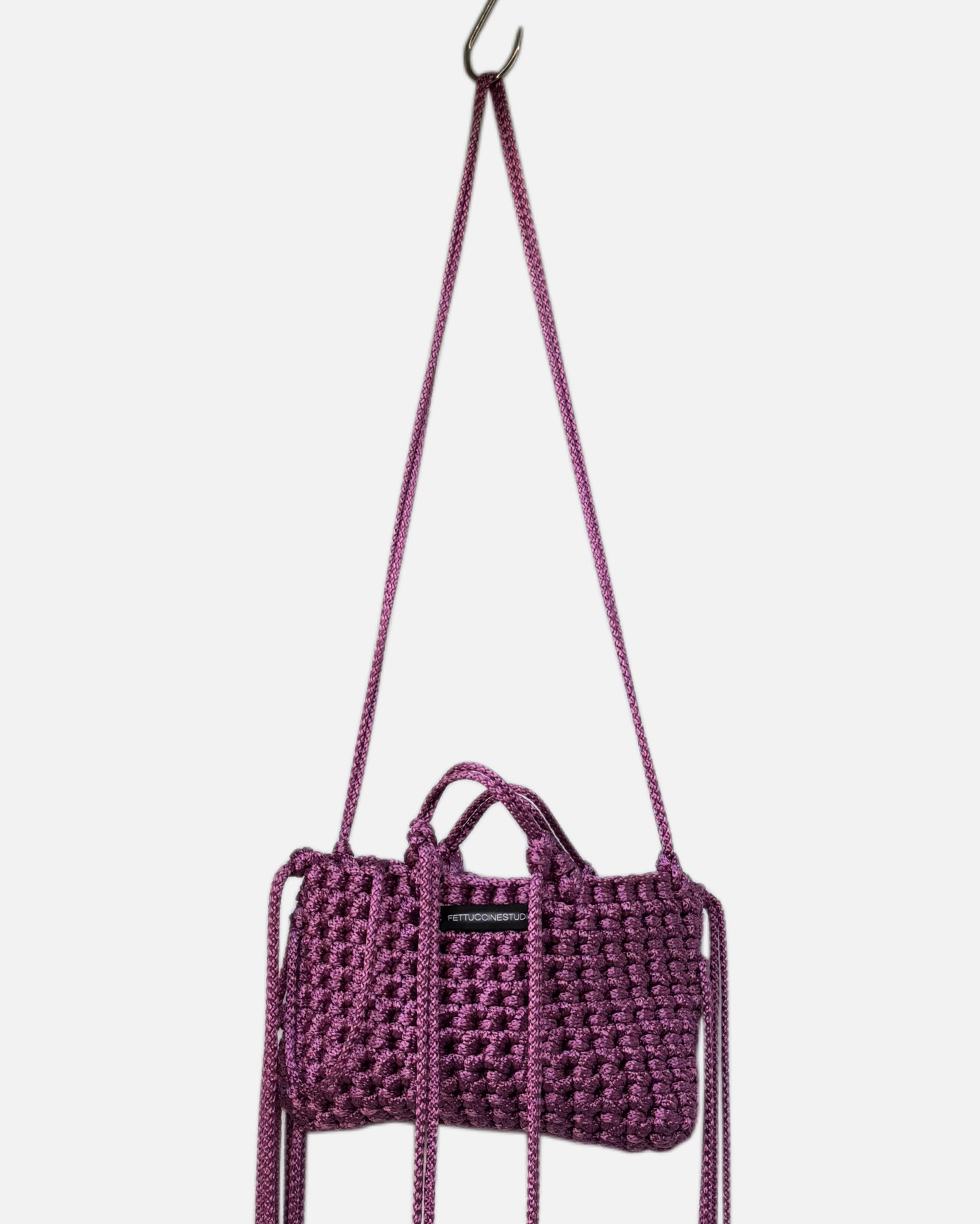 Purple Rope Bag