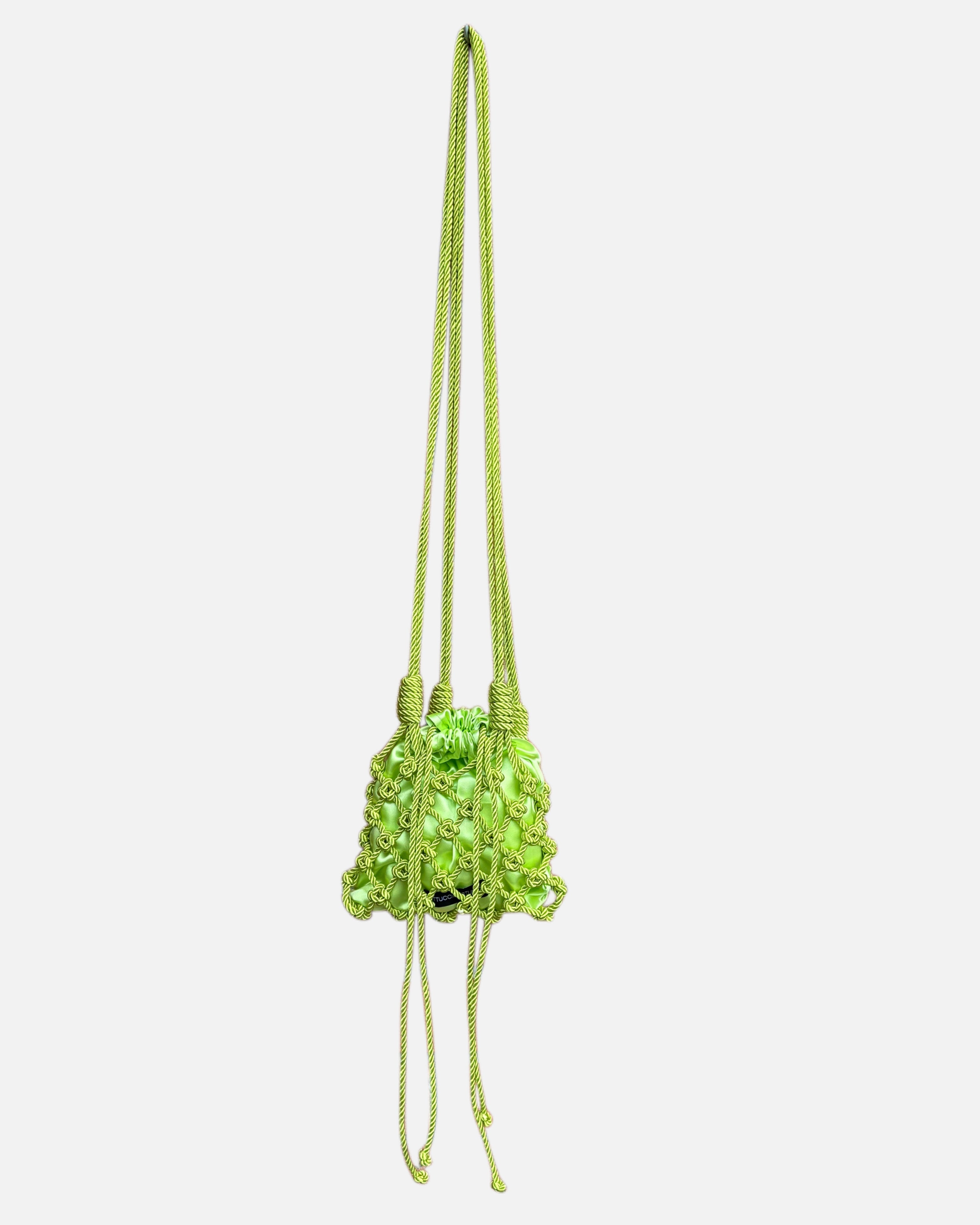 Mesh Shiny Rope Lime