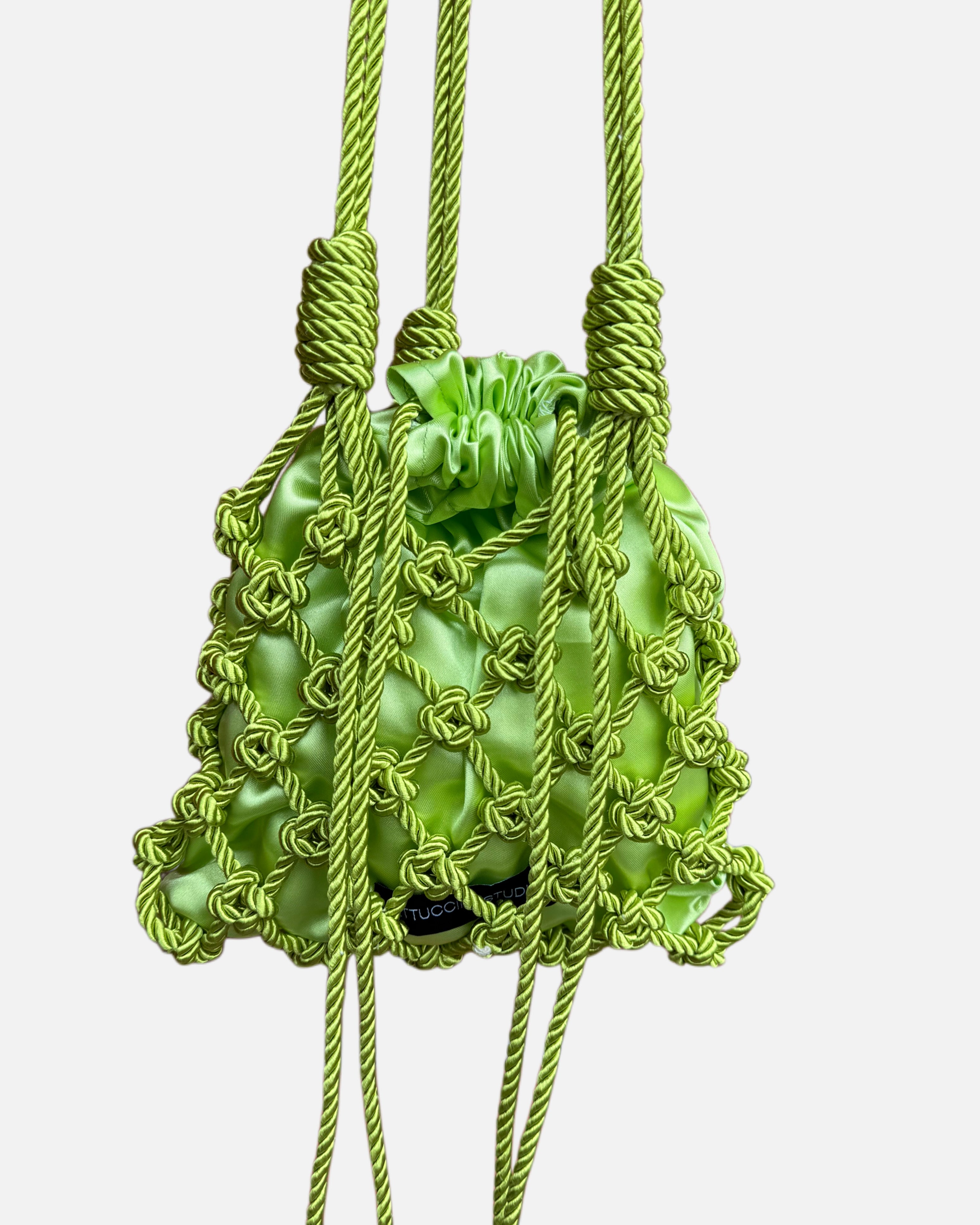 Mesh Shiny Rope Lime
