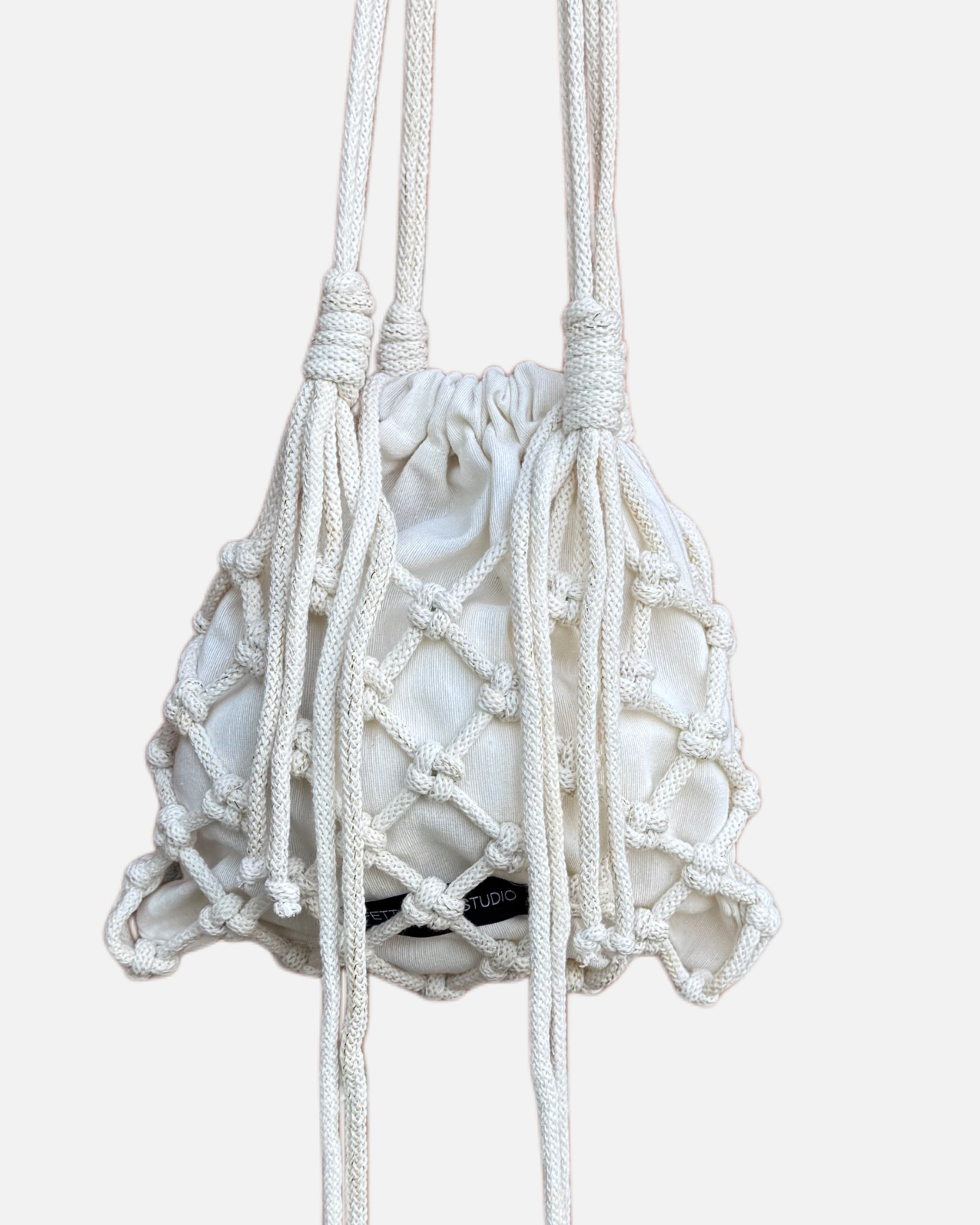 Mesh Rope White Gold
